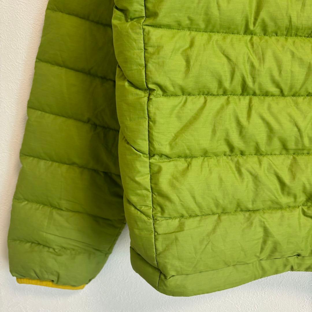 08年 patagonia パタゴニア ダウンセーター ゲッコーグリーン 黄緑