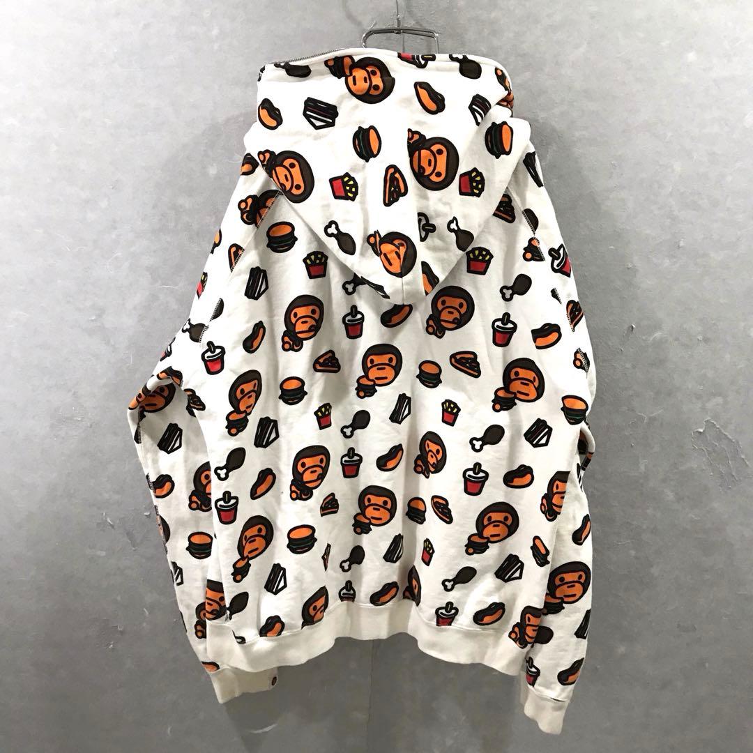 00s A BATHING APE BABY MILO スウェット パーカー L - メルカリ