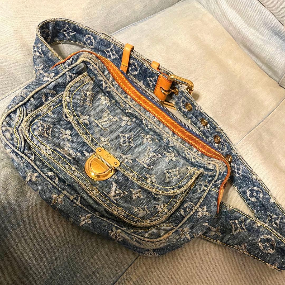 LOUIS VUITTON デニム ボディバッグ
