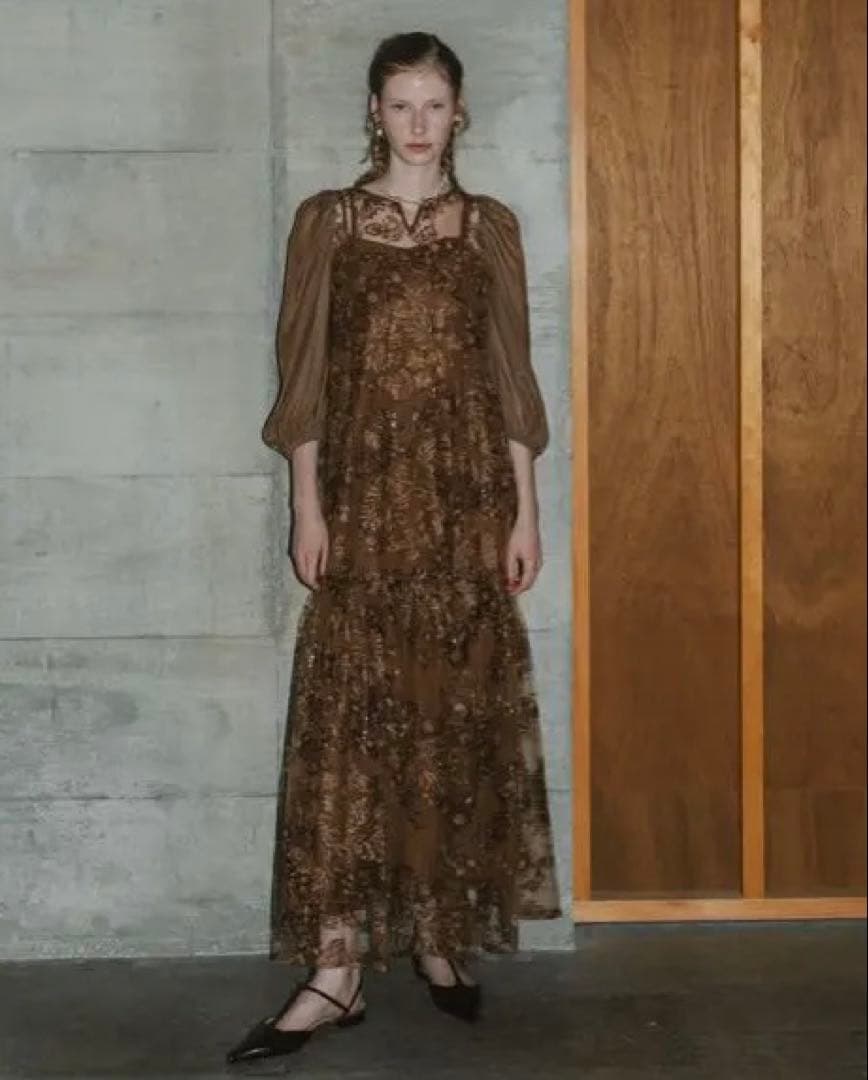 et.UNiVER Detachable sleeve dress - メルカリ