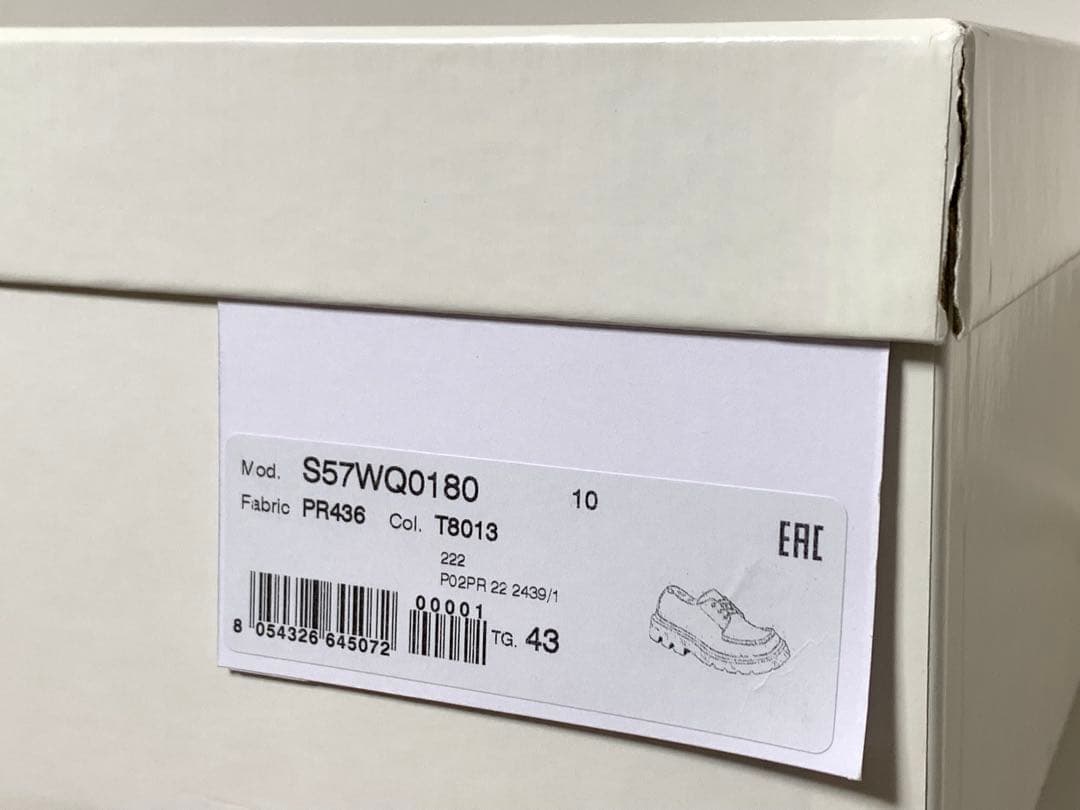 《 Maison Margiela 》クリートソール シューズ 43 ブラック