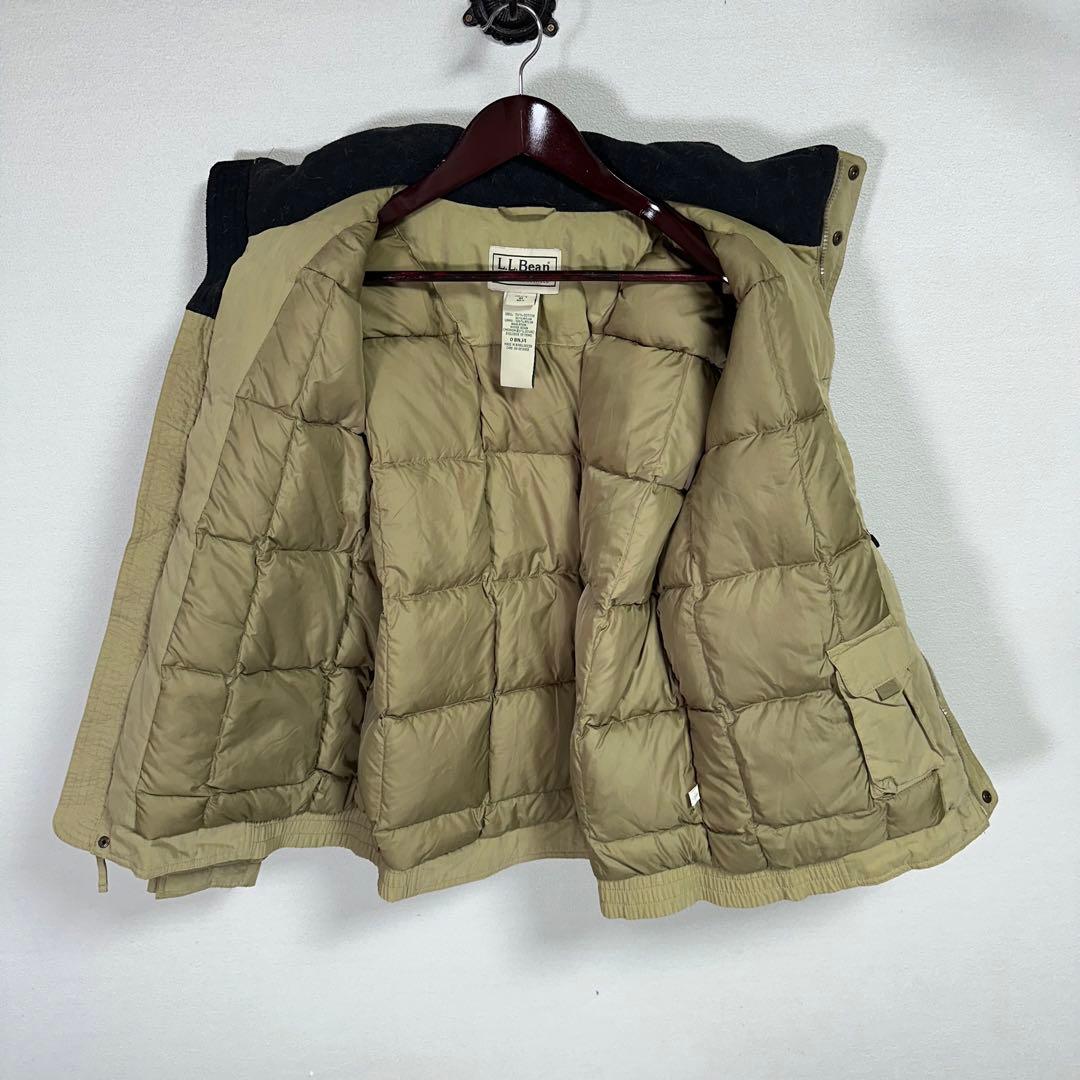 L.L.Bean エルエルビーン グースダウンジャケット ベージュ M
