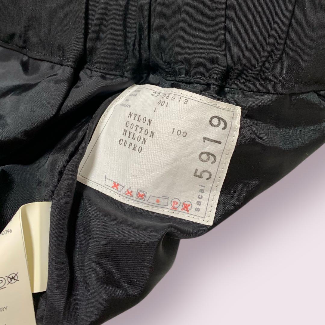 m*o様 22SS sacai サカイ グログランミックス ナイロンパンツ 1 - メルカリ