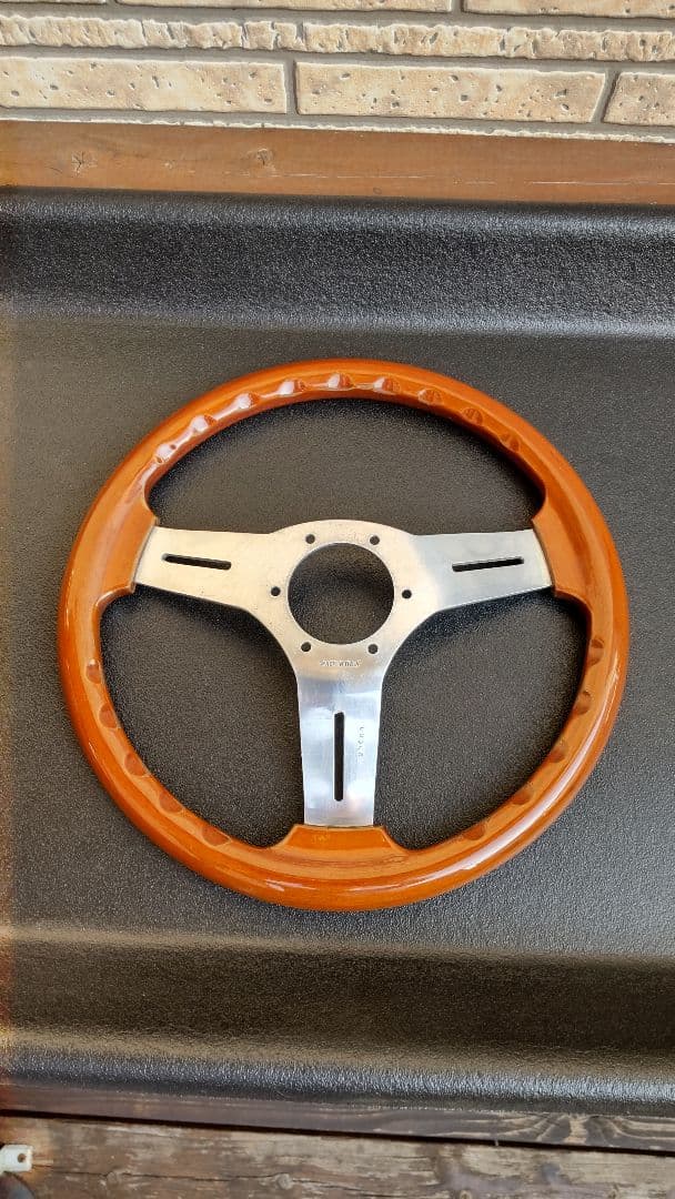 sakura様専用ナルディウッドハンドル(ホーンボタン付) - メルカリ