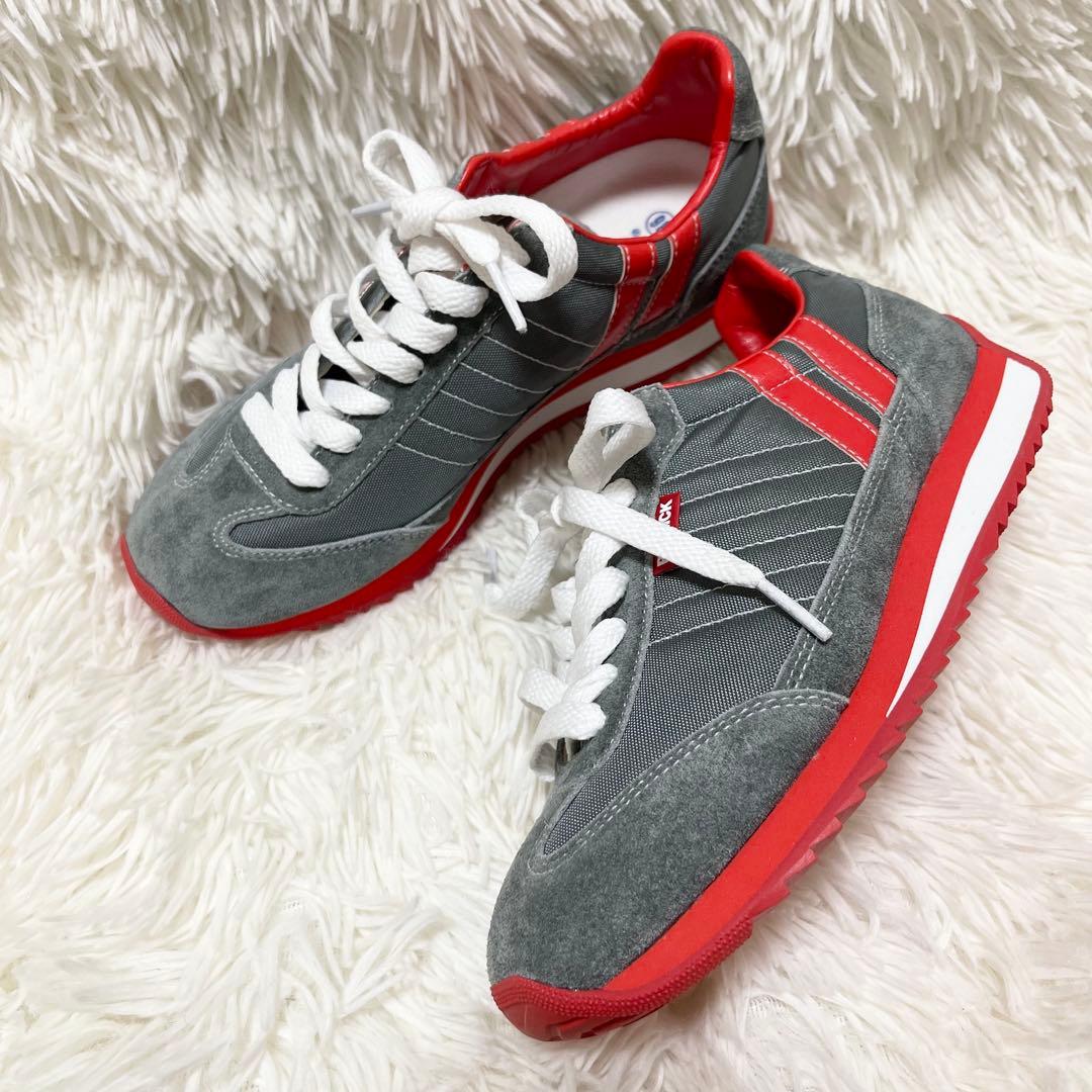 未使用級 完売品 PATRICK パトリック MARATHON GRY 36 PATRICK（パトリック） スニーカー レディース メンズ マラソン グレー