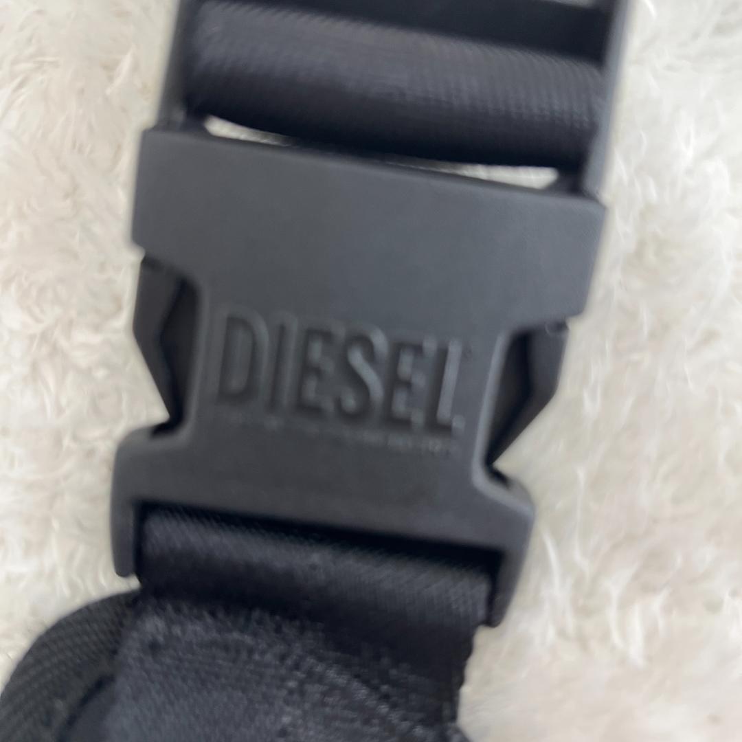 《クール》DIESEL ディーゼル CROSSBODY ボディバッグ 黒