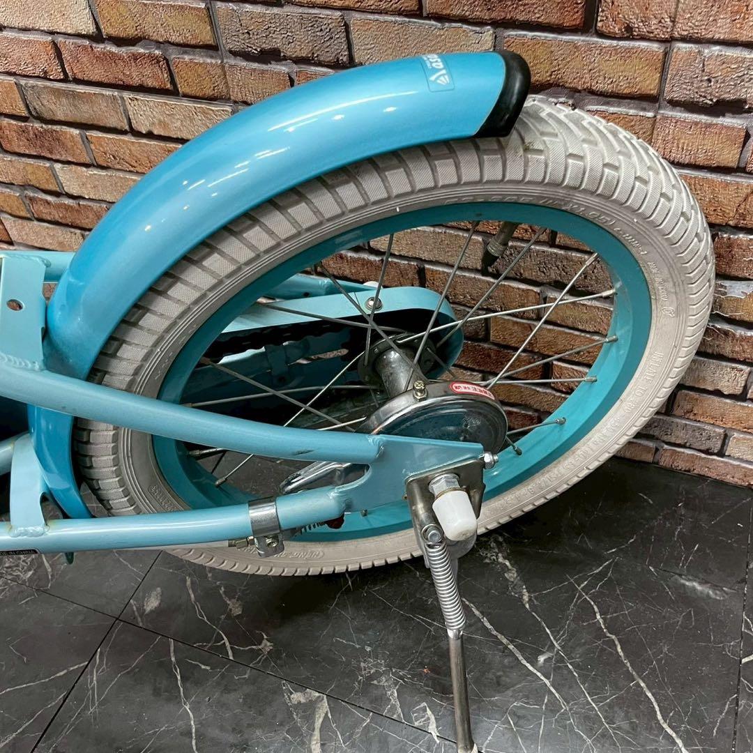 76】子供用自転車 子供車 DUALLY 水色 16インチ シングル - メルカリ