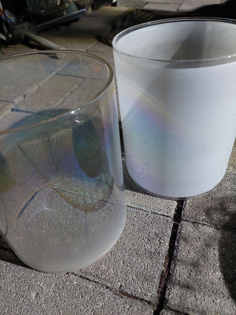 最終値下 トヨトミムーンライター レインボーガラス込み 芯交換すみ