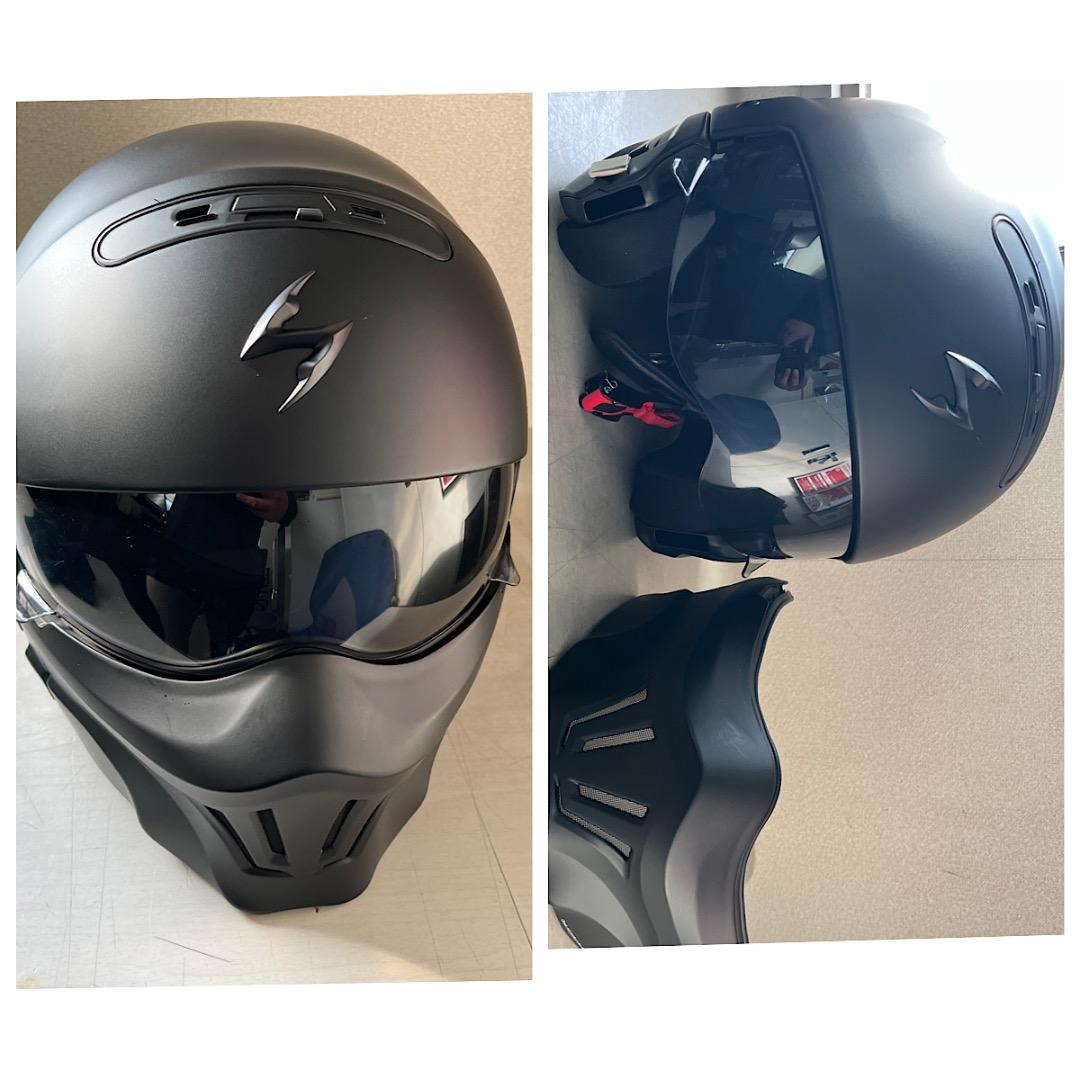 スコーピオン EXO COMBAT バイク　ヘルメット　マットブラック SCORPION ＼全品15%+1200円☆2/23(月)限定／ スコーピオン Exo Combat