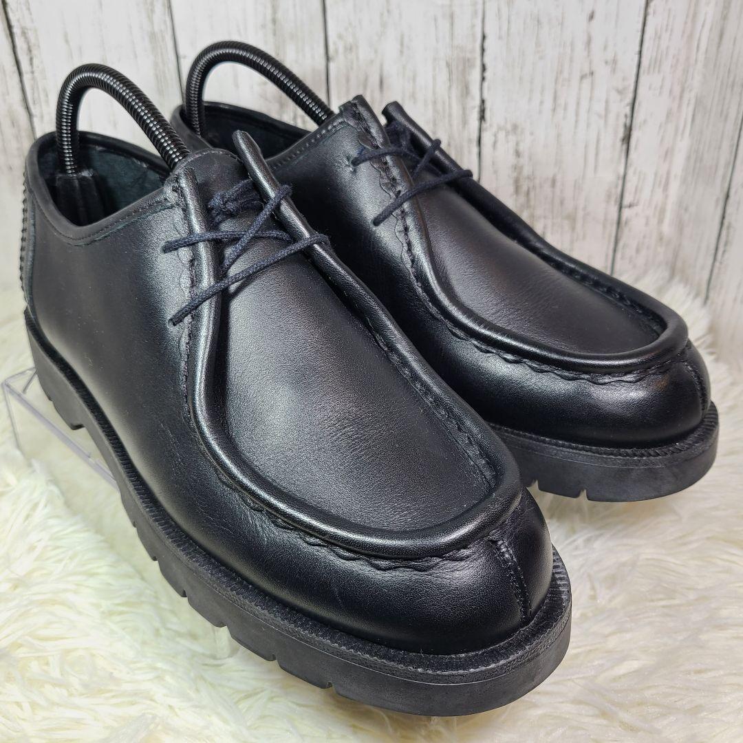 極美品KLEMANチロリアンシューズPADROR ブラック41