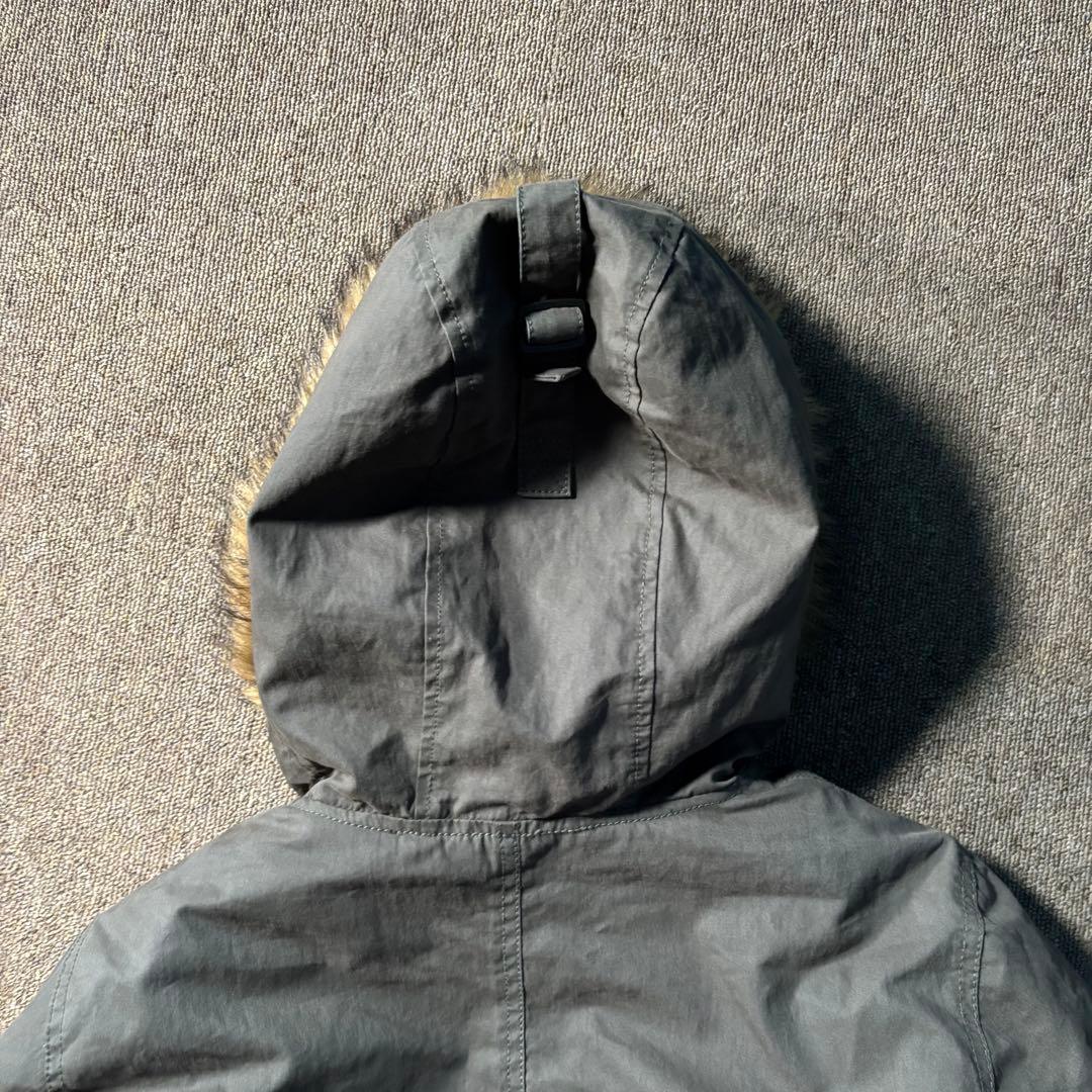 OLD GAP 短丈 ファー ミリタリー ジャケット フード N2B - メルカリ