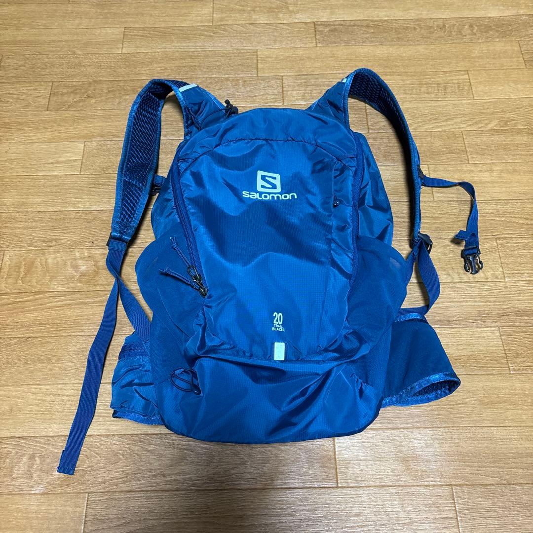 SALOMON Trailblazer 20 バックパック ブルー 青 - メルカリ