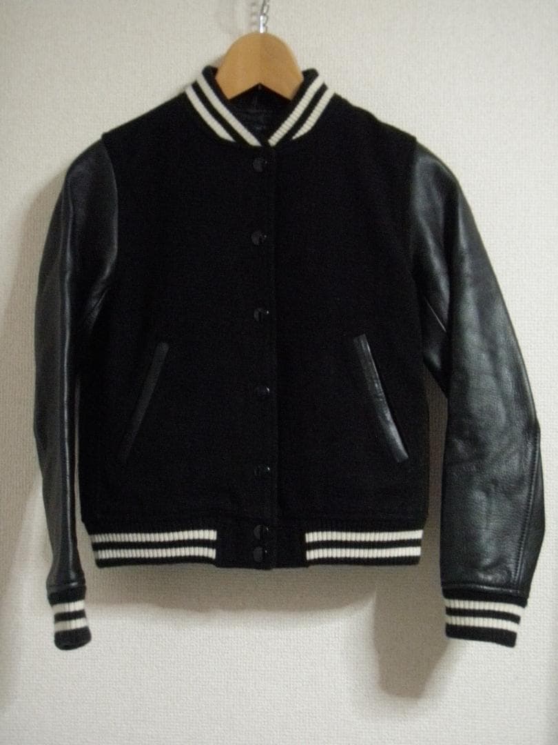 希少 レディース M ジャーナルスタンダード 袖革 本革 スタジャン 黒 JOURNAL STANDARD（ジャーナルスタンダード） ジャケット スタジャン