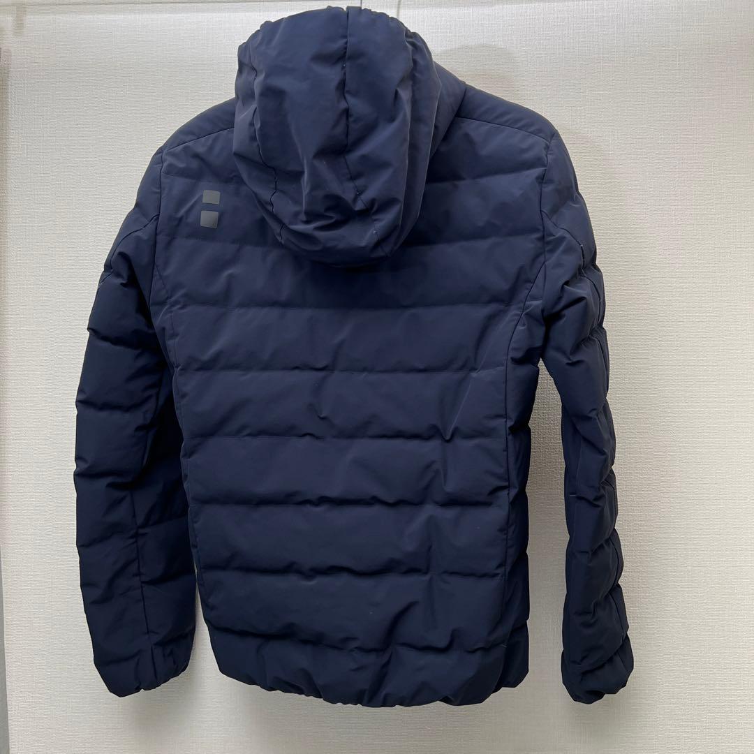 UBR・UBER・ウーバー ダウンジャケット ネイビー・Sサイズ