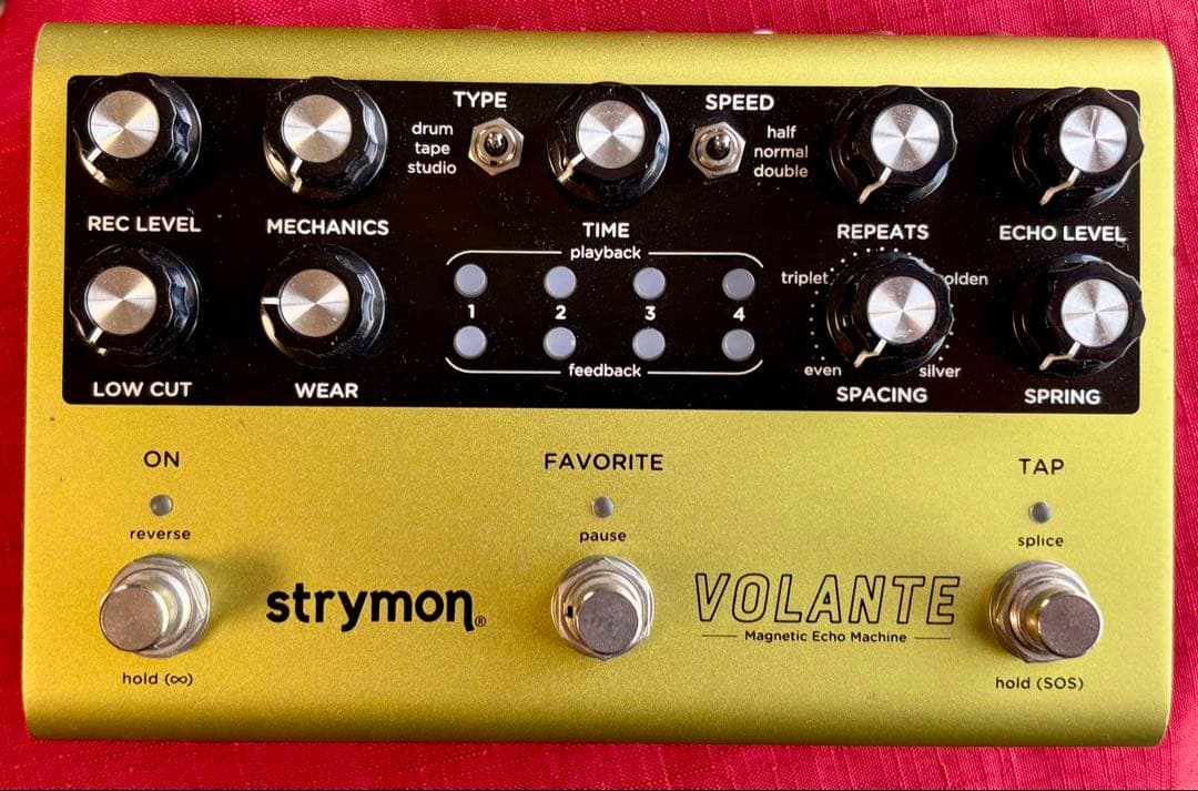 strymon VOLANTE マグネティックエコー Amazon.com: Strymon Volante Magnetic Echo Machine Delay Guitar