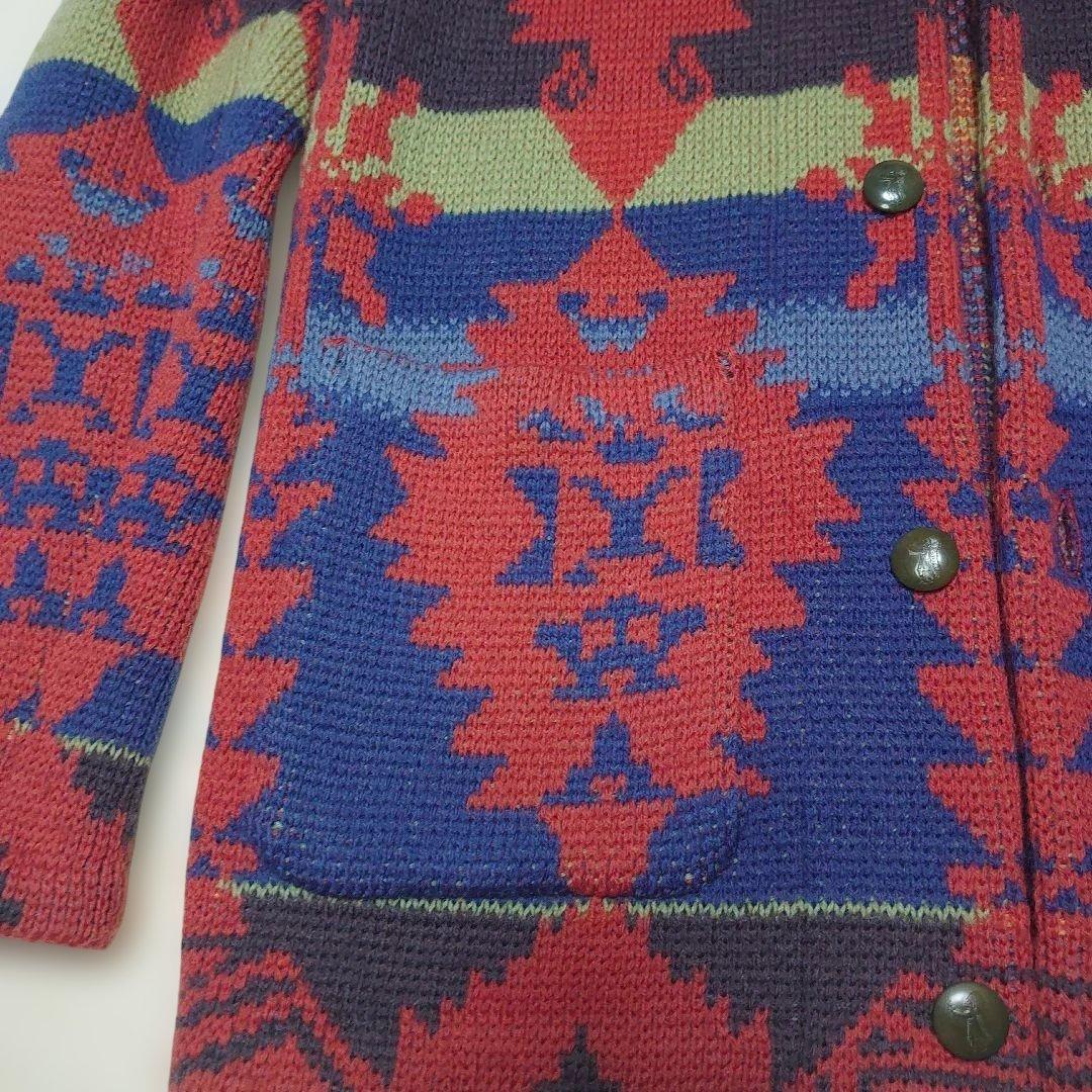 JELADO LAGUNACOWBOY ネイティブ柄ショールカラーガウン