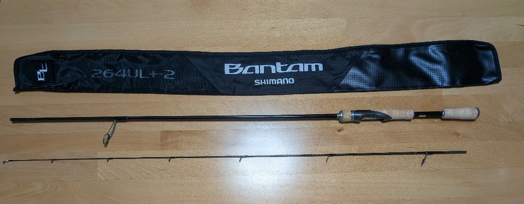 シマノ 19　バンタム　 264UL+-2 センターカット2ピース シマノ（SHIMANO） バンタム センターカット2ピース 264UL+-2 (2019年
