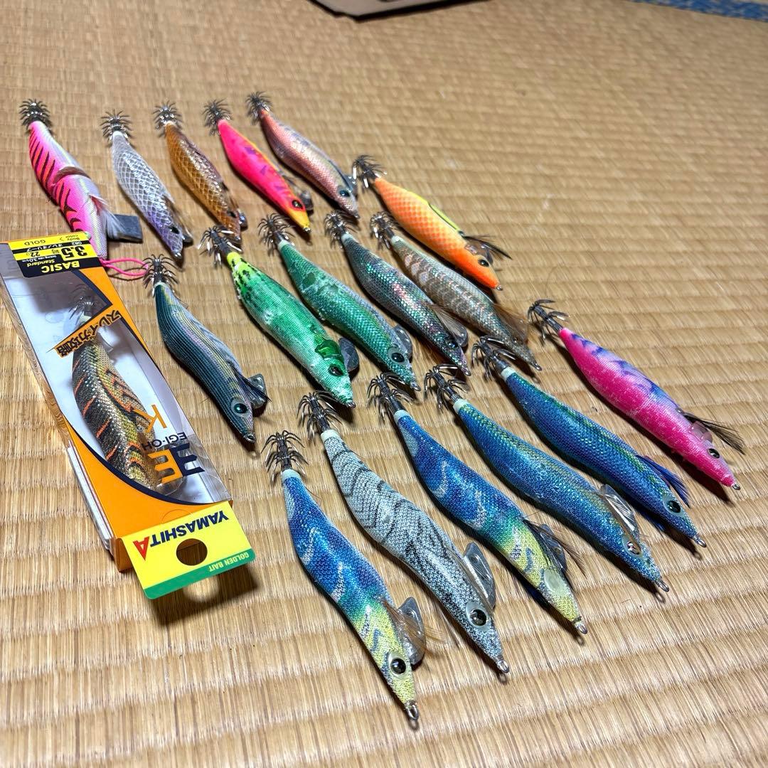 エギ18個セット YAMASHITA DAIWAその他｜エギ18個セット YAMASHITA