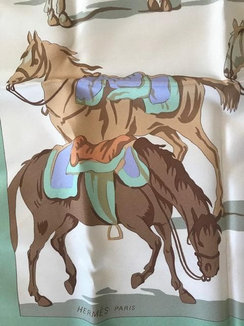 極希少 レア HERMÈS カレ 90 ヴァンデルミューレン後の馬