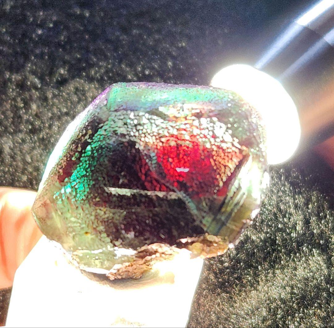 エロンゴ産バイカラーフローライトキューブNo1309 - メルカリ