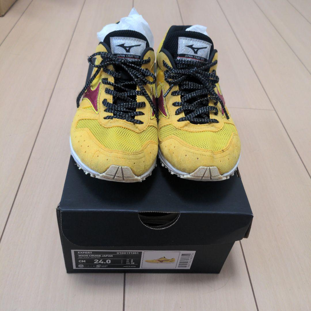 Mizuno ウエーブクルーズ 24.0cm シューズ