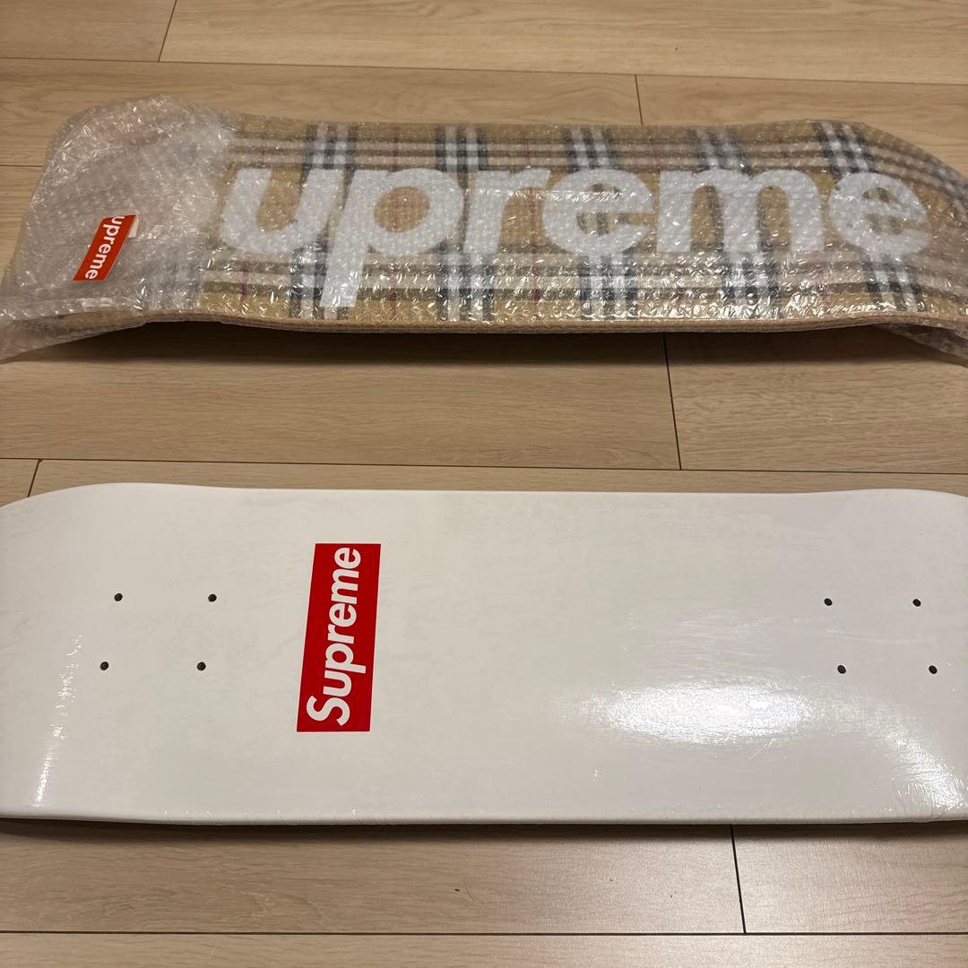 《希少》Supreme Burberry スケートボード デッキ・パーツ