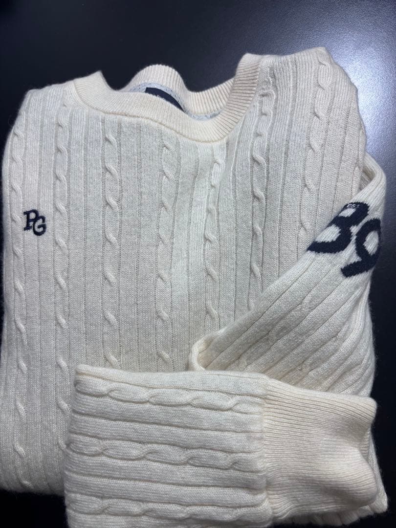 PEARLY GATES ケーブルニット極暖セーター PEARLY GATES ケーブルニット極暖セーター - メンズウェア新着