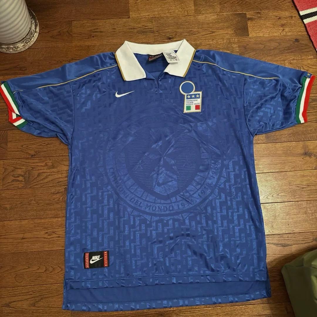 希少 イタリア代表 ユニフォーム 1998年 ワールドカップ - メルカリ