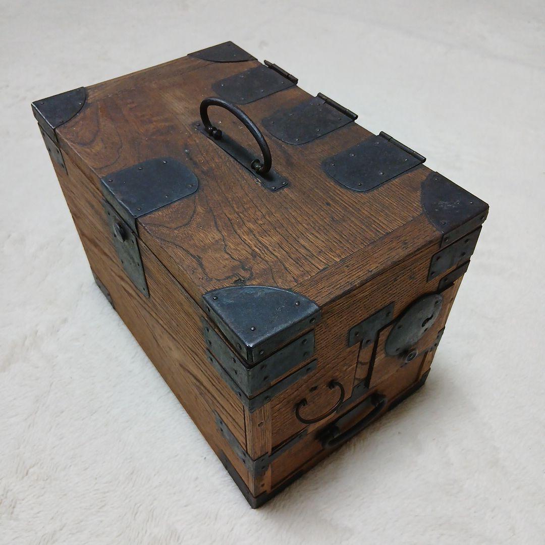 【K】アンティーク木製収納ボックス K】アンティーク木製収納ボックス 楽天市場】鍵付き トランク型 収納