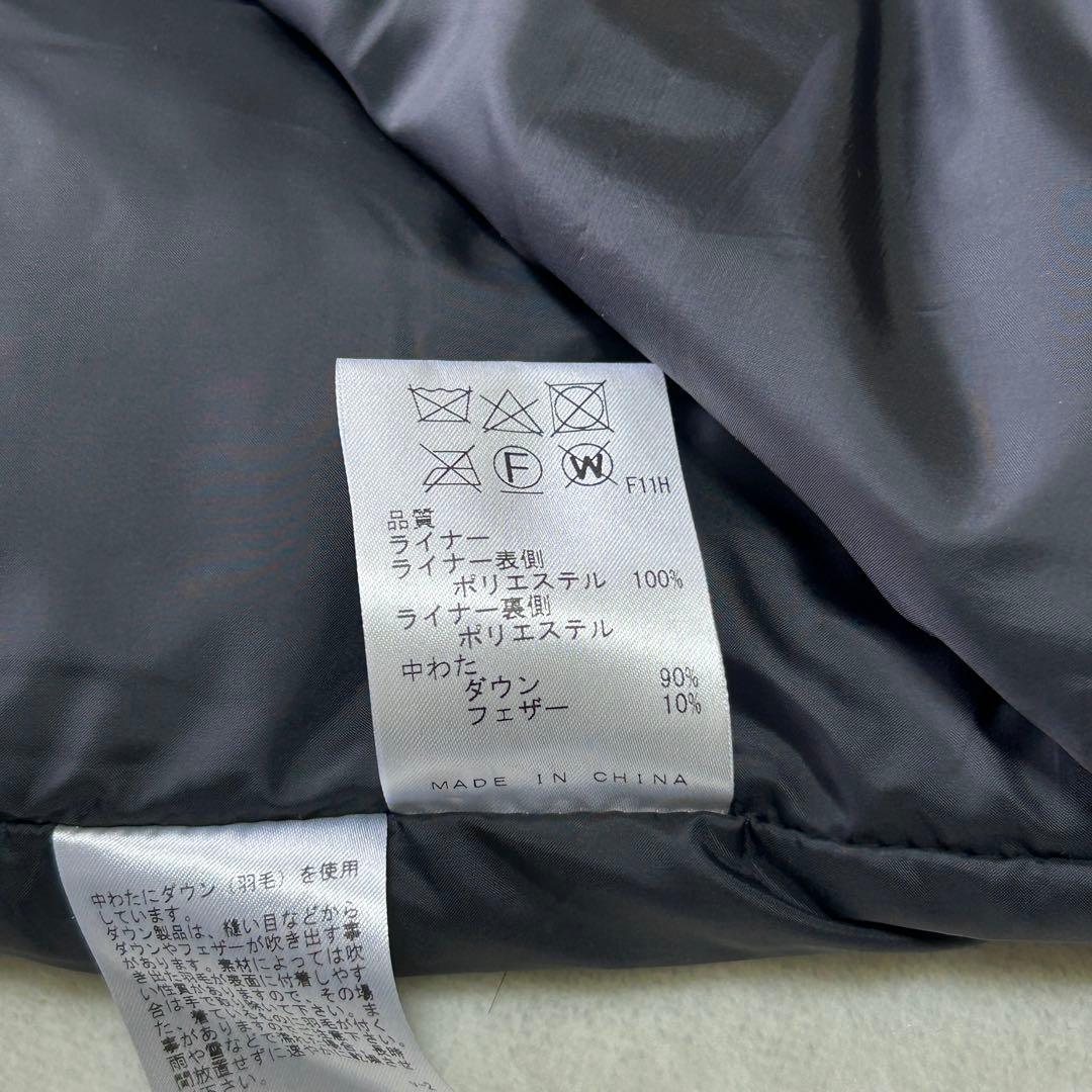 極美品ジョセフアブード ADSダウンライナー ヘリンボーン ステンカラー