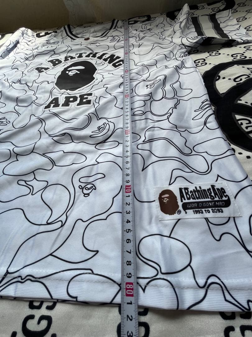 A BATHING APE カモフラージュジャージ 93 ウニフォームXL - メルカリ