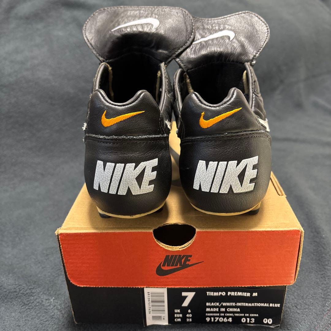 新品未使用箱付】1994年製 ナイキ ティエンポプレミア エム 25.0cm