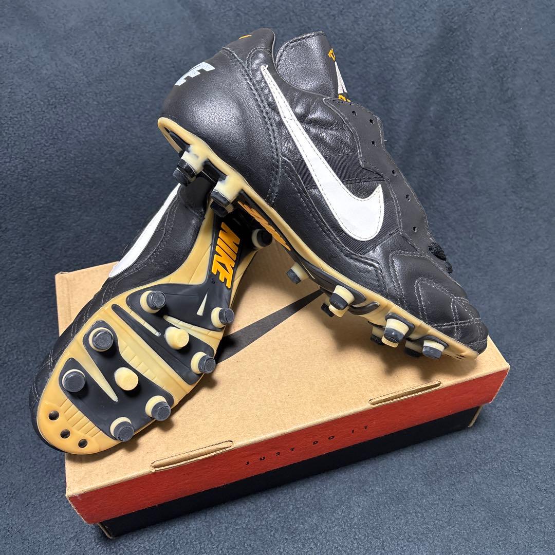 新品未使用箱付】1994年製 ナイキ ティエンポプレミア エム 25.0cm