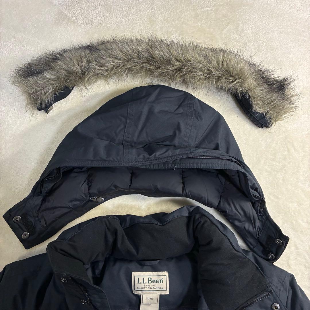 【美品】L.L.Bean メンズ バクスター・ステート・パーカ　ネイビー XL