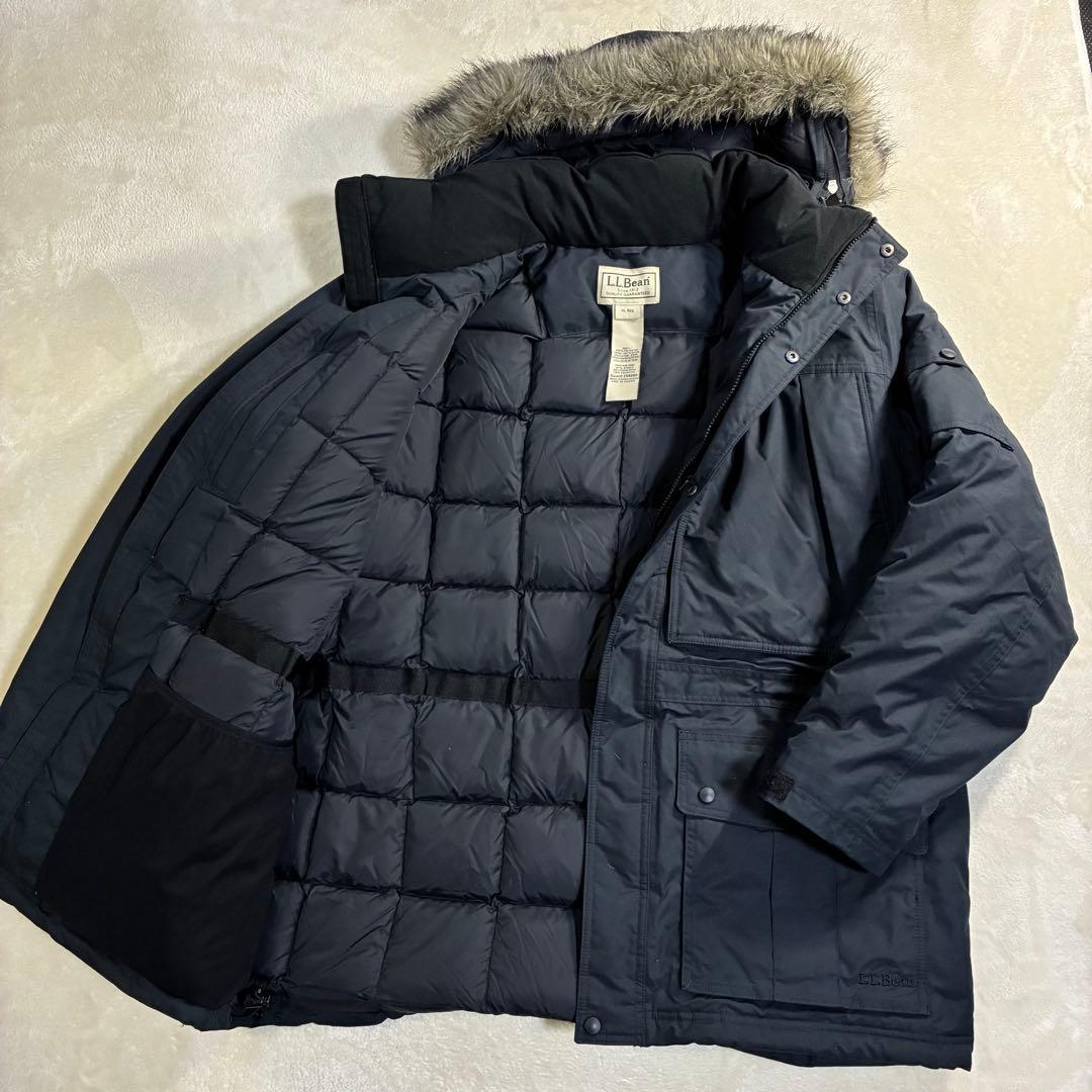 【美品】L.L.Bean メンズ バクスター・ステート・パーカ　ネイビー XL