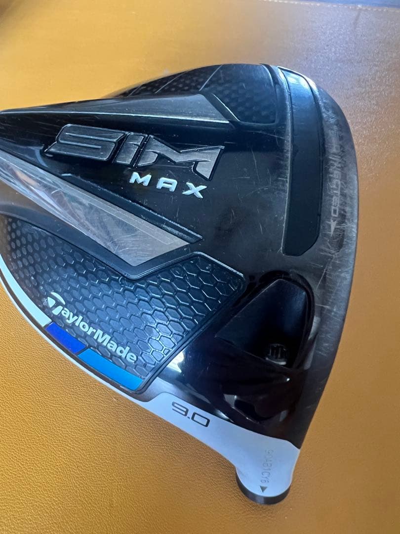 SIM MAX ドライバー ヘッドのみ 9.0度 日本正規品 カバー レンチ付き
