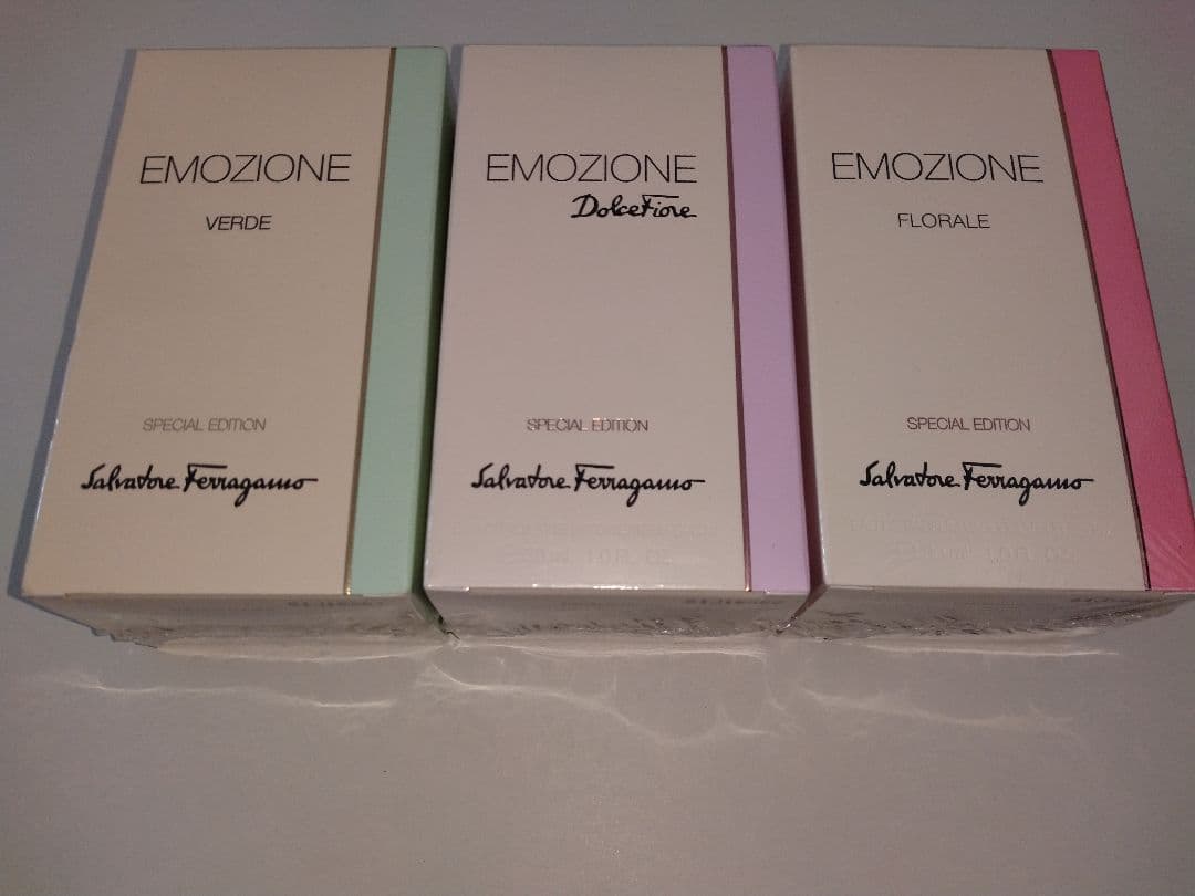 □新品未開封□フェラガモ 香水3点セット EMOZIONE 30ml - メルカリ