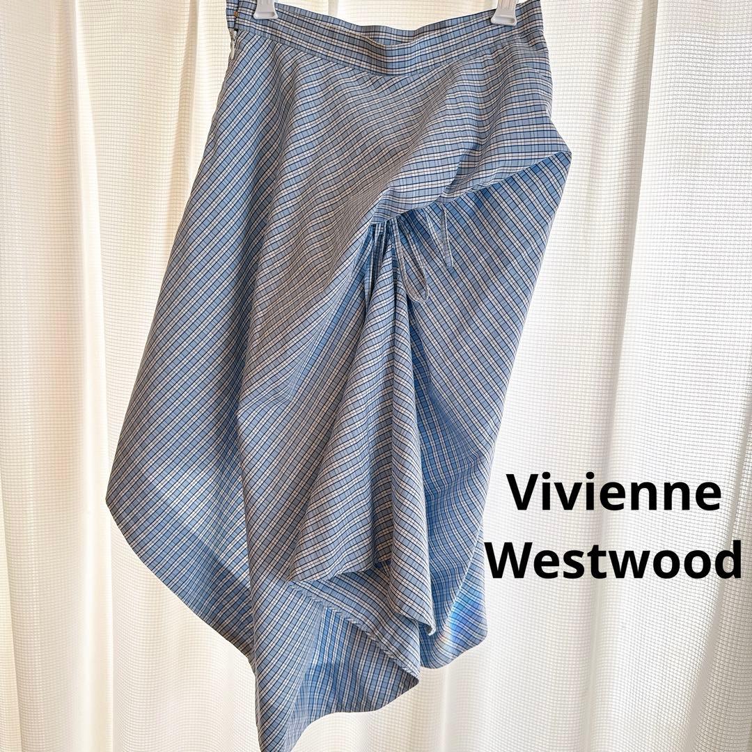 希少Vivienne Westwood バッスルスカート チェック 40 - メルカリ