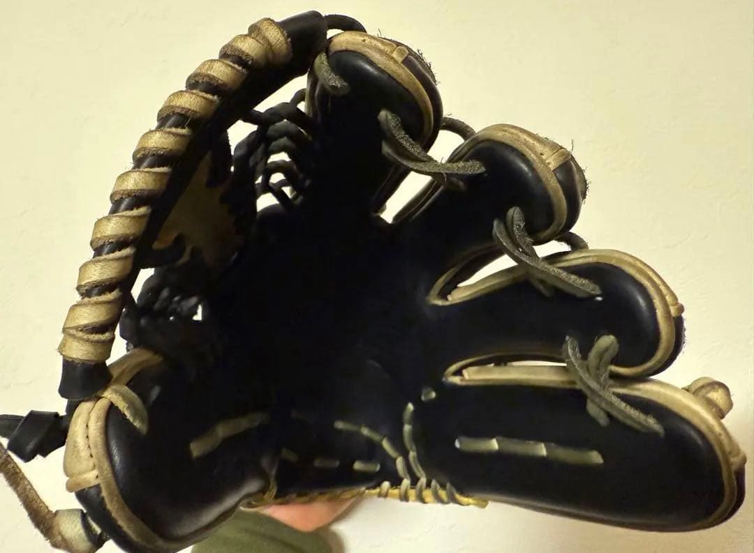 中古/定価6万】ミズノプロ 外野手 西川型グラブ 黒ブロンド - メルカリ