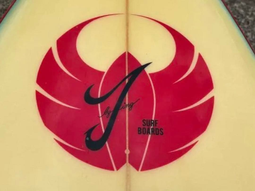 ビンテージサーフボード5'10フィン付き《直接受け渡し限定》