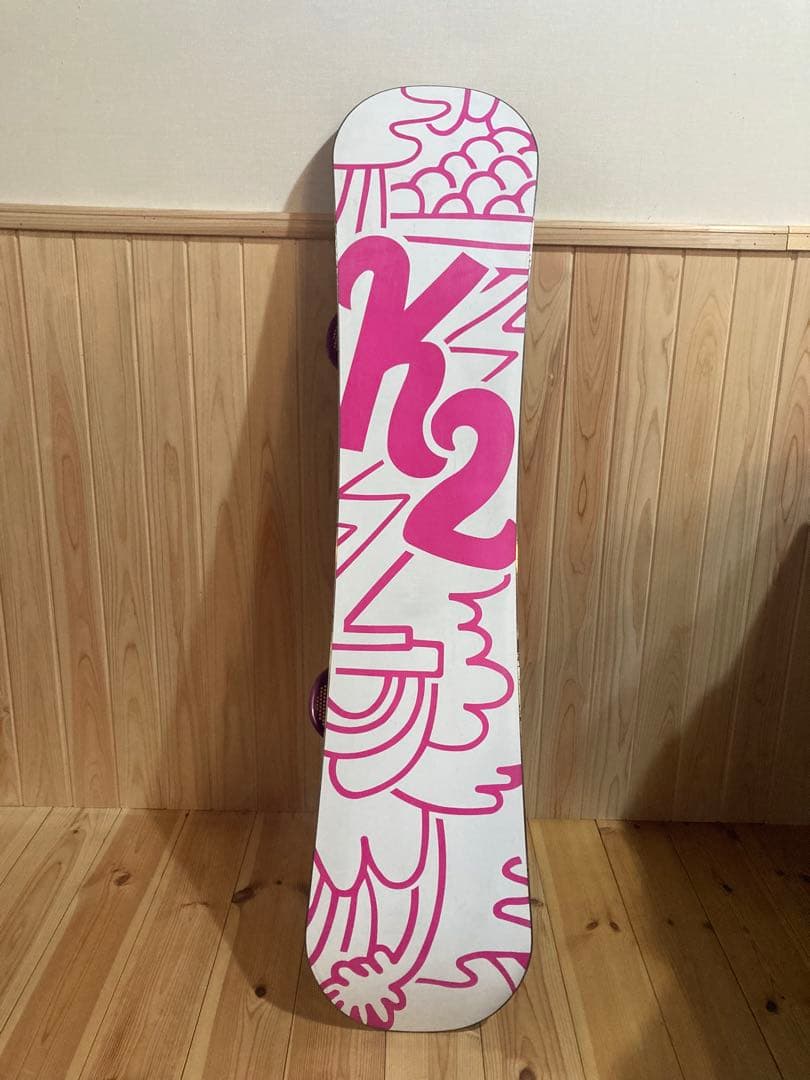 K2 スノーボード カラフルデザイン キッズ 2点セット 120cm