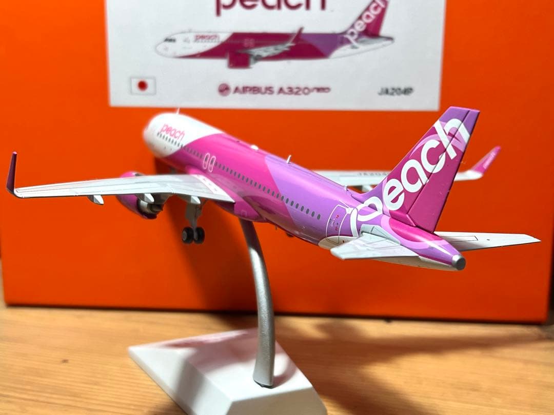 JCwings 1/200 Peach A320neo JA204P 航空機・ヘリコプター JCwings 1