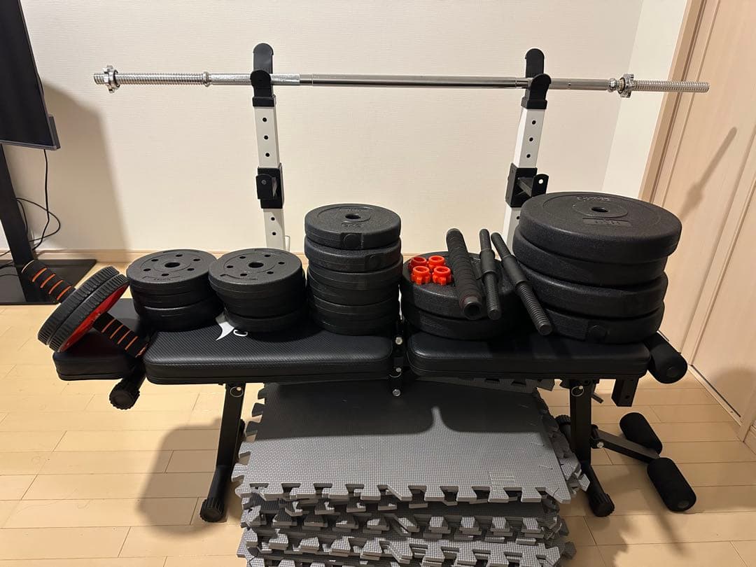 take　(ホームジムセット) ホームジムDX トレーニングマットセット｜BODYMAKER（ボディメーカー）