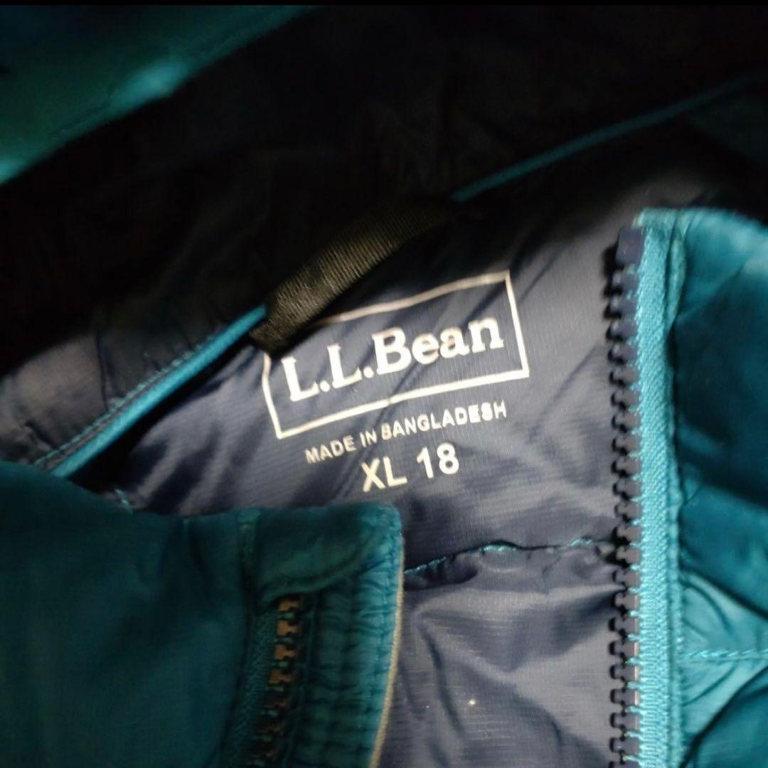 【極暖650fil❗️】L.L.Bean ダウンジャケット　水色　S相当(160)
