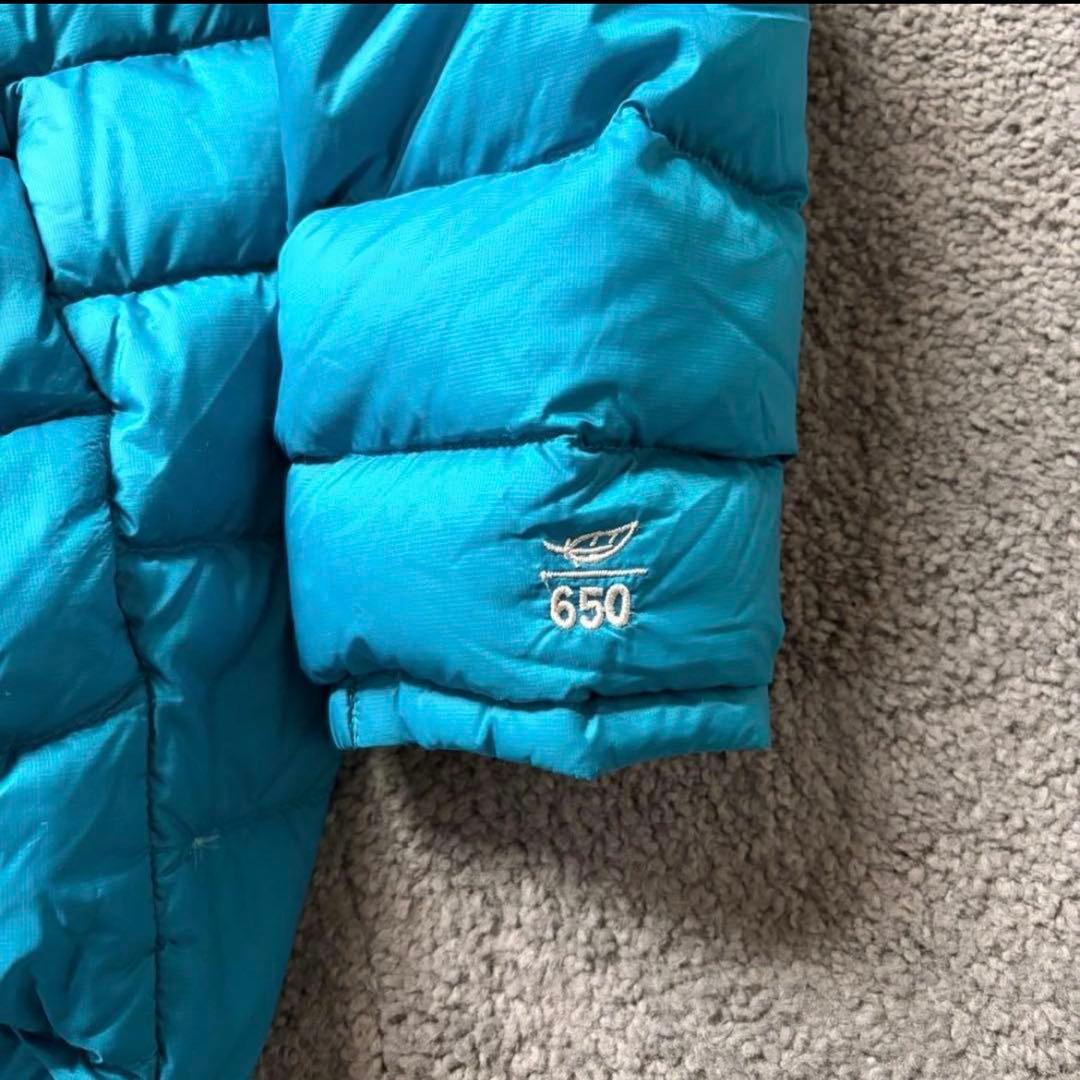 【極暖650fil❗️】L.L.Bean ダウンジャケット　水色　S相当(160)