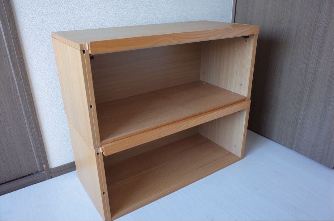 無印良品 フラップ扉ボックス 2個セット販売｜無印良品 フラップ扉