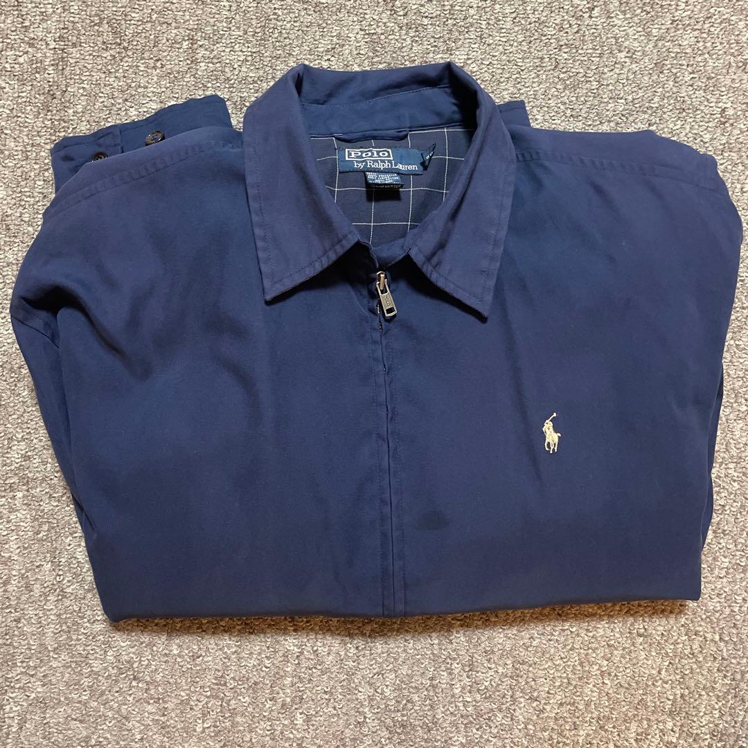 ポロ・ラルフ・ローレン ジャケット ネイビー - メルカリ