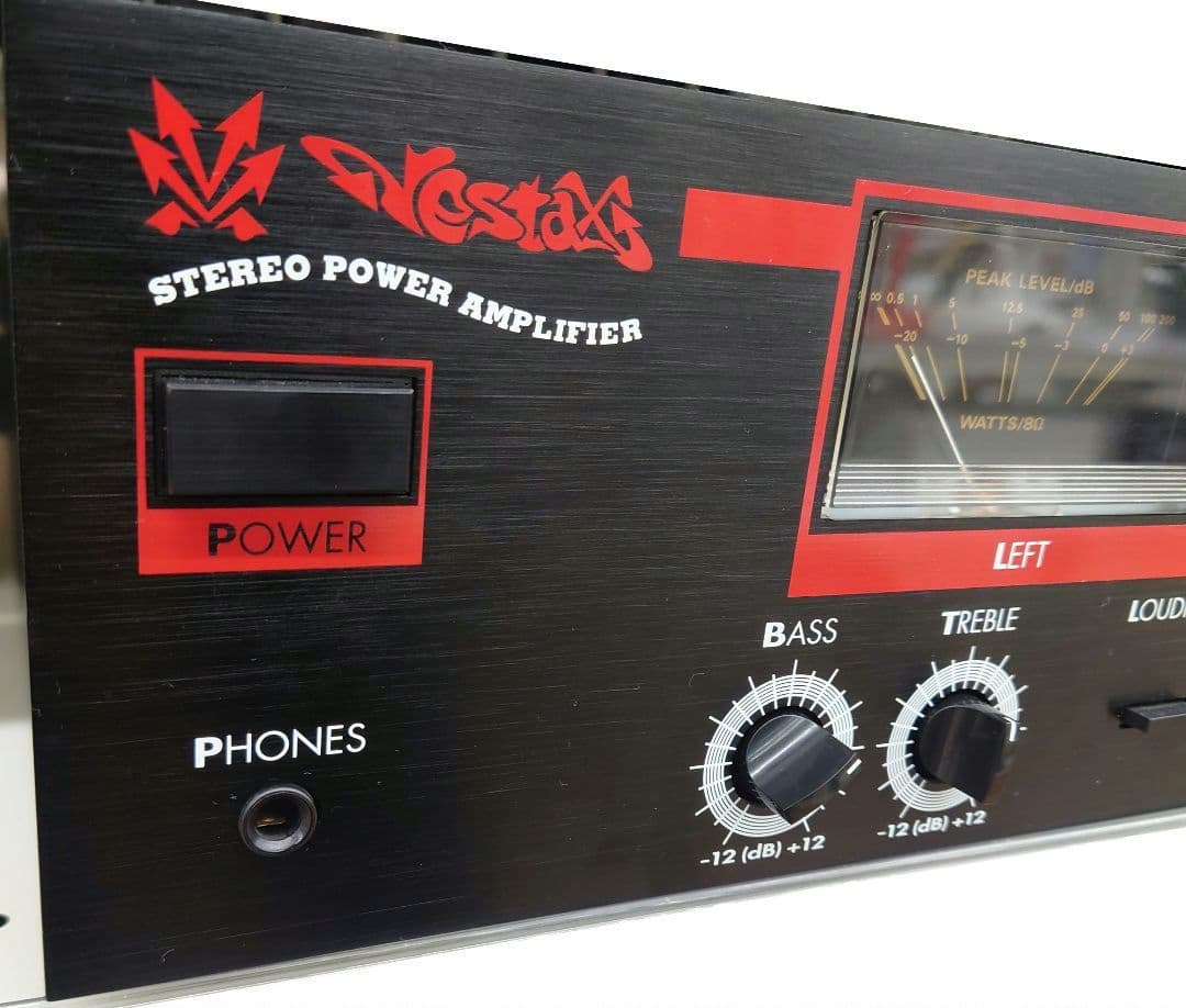 □【レア・300W】VESTAX DJ-6000M パワーアンプ