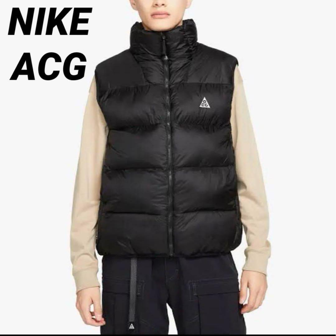 NIKE ACG Lunar Lake Vest S ナイキ ダウンベスト 黒 - メルカリ