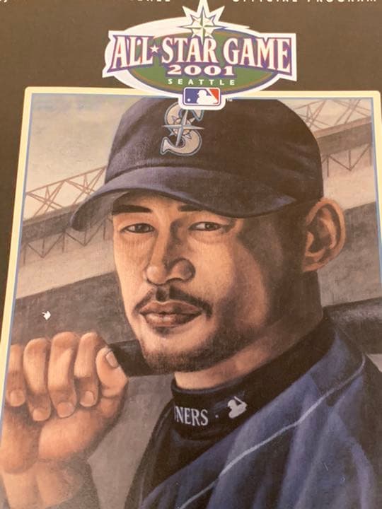 イチロー バブルヘッド パブルヘッド 大リーグ1年目オールスターパンフ